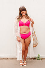 Load image into Gallery viewer, Beside the Bay Pink Swimsuit Bottoms
