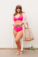 Load image into Gallery viewer, Beside the Bay Pink Swimsuit Bottoms
