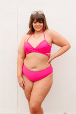 Load image into Gallery viewer, Beside the Bay Pink Swimsuit Bottoms
