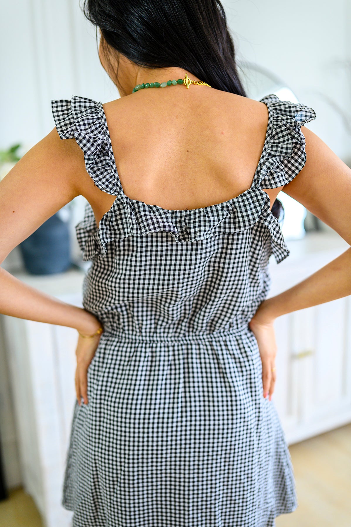 Day Date Gingham Dress