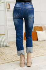 Load image into Gallery viewer, Cambridge Mid Rise Straight Leg Jeans
