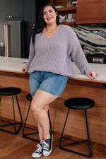 Load image into Gallery viewer, Captured My Interest Chunky V-Neck Sweater
