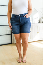Load image into Gallery viewer, Cassie Mid Rise Cutoff Shorts
