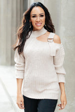 Load image into Gallery viewer, City Chic Sweater in Beige
