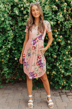 Load image into Gallery viewer, Clair Dress in Blush
