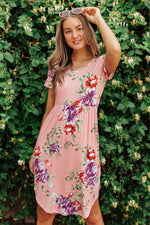 Load image into Gallery viewer, Clair Dress in Blush
