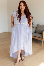 Load image into Gallery viewer, The Honeymoon Phase Flutter Sleeve Dress
