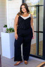 Load image into Gallery viewer, Completely Justified Jumpsuit in Black
