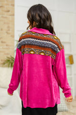 Load image into Gallery viewer, Cozy Cabin Days Sweater in Magenta
