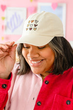 Load image into Gallery viewer, Crush On You Embroidery Heart Cap
