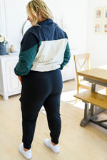 Load image into Gallery viewer, Dash Color Block 1/4 Zip Pullover
