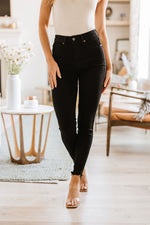 Load image into Gallery viewer, Ebony High Rise Tummy Control Skinny Jeans
