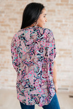 Load image into Gallery viewer, Essentially You Top in Pink Paisley
