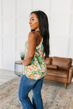 Load image into Gallery viewer, Fiddle Dee Dee Floral Halter Top
