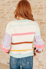 Load image into Gallery viewer, Flawless Features Striped Sweater
