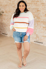 Load image into Gallery viewer, Flawless Features Striped Sweater
