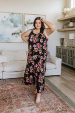 Load image into Gallery viewer, Fortuitous in Floral Maxi Dress
