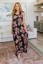 Load image into Gallery viewer, Fortuitous in Floral Maxi Dress
