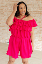 Load image into Gallery viewer, Friday I&#39;m in Love Ruffled Romper
