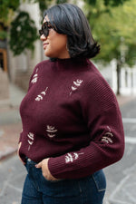 Load image into Gallery viewer, Genevieve Embroidered Sweater
