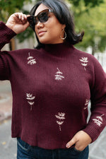Load image into Gallery viewer, Genevieve Embroidered Sweater
