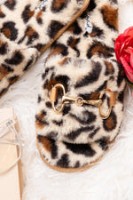 Load image into Gallery viewer, Girls Night In Animal Print Slippers
