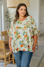 Load image into Gallery viewer, Good Morning Floral V-Neck Blouse
