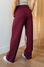 Load image into Gallery viewer, Handle That Straight Leg Pants in Wine
