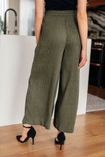 Load image into Gallery viewer, Harmony High Rise Wide Pants in Olive
