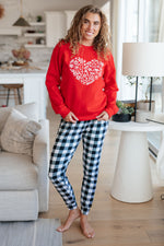 Load image into Gallery viewer, Holiday Heart Sweatshirt
