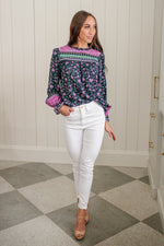 Load image into Gallery viewer, Exquisite Beauty Floral Blouse
