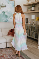 Load image into Gallery viewer, Irresistibly Iridescent Maxi Dress
