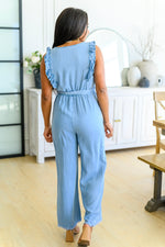 Load image into Gallery viewer, Johanna Chambray Jumpsuit
