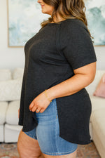 Load image into Gallery viewer, Kathleen Waffle Knit Top in Black
