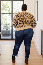 Load image into Gallery viewer, Kimberly Fuzzy Animal Print Cardigan
