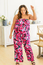 Load image into Gallery viewer, Life of the Party Floral Jumpsuit
