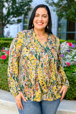 Load image into Gallery viewer, Lilly Ann Floral Print Blouse

