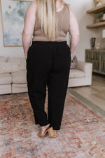 Load image into Gallery viewer, Love Me Dearly High Waisted Pants in Black

