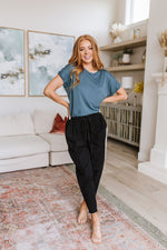 Load image into Gallery viewer, So Good Relaxed Fit Top in Dark Teal

