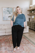 Load image into Gallery viewer, So Good Relaxed Fit Top in Dark Teal
