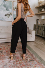 Load image into Gallery viewer, Love Me Dearly High Waisted Pants in Black
