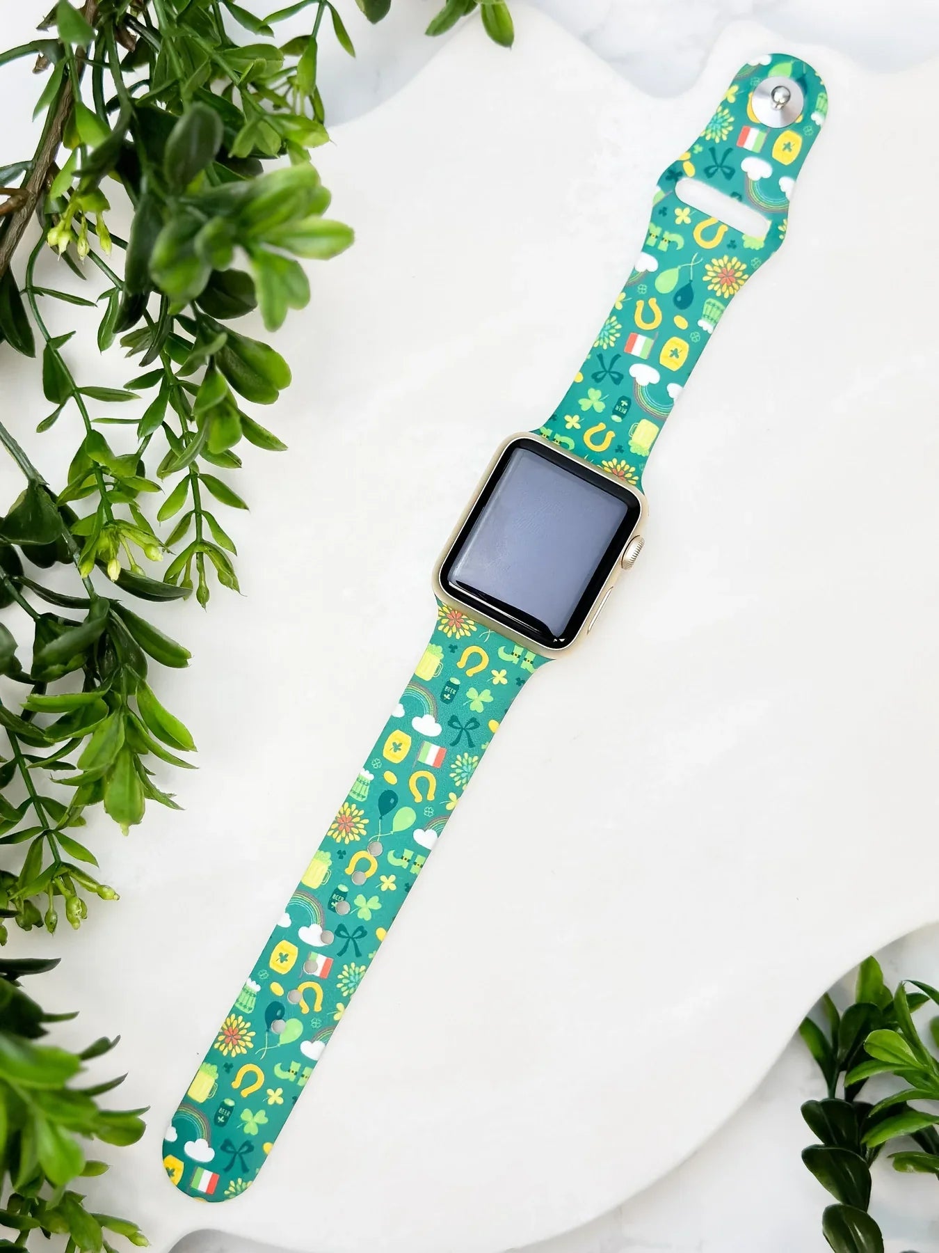 PREORDER: Lucky Scene Print Silicone Smart Watch Band