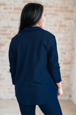 Load image into Gallery viewer, Magic 3/4 Blazer in Navy
