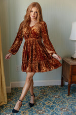 Load image into Gallery viewer, Magnificent Muse Velvet Dress
