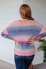 Load image into Gallery viewer, Make Your Own Kind of Music Rainbow Sweater
