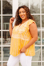 Load image into Gallery viewer, Mellow Yellow Blouse
