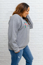 Load image into Gallery viewer, Merry As Can Be Sweatshirt In Gray
