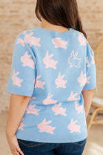 Load image into Gallery viewer, Miss Cottontail Half Sleeve Sweater
