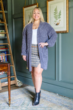 Load image into Gallery viewer, Mountain Mornings Cardigan In Charcoal
