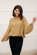 Load image into Gallery viewer, Natural Beauty Knit Sweater in Taupe
